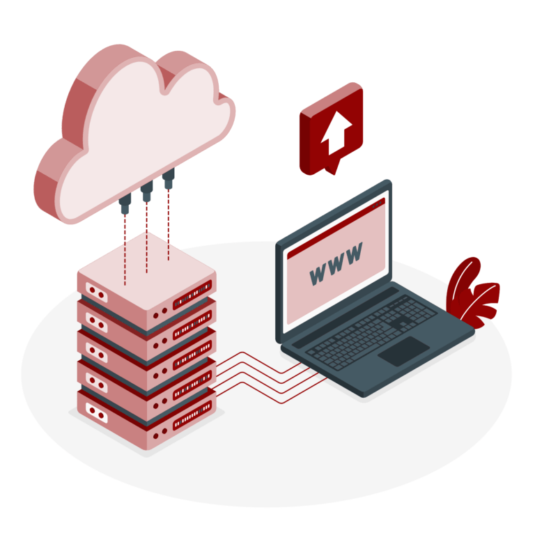 Illustration für Server